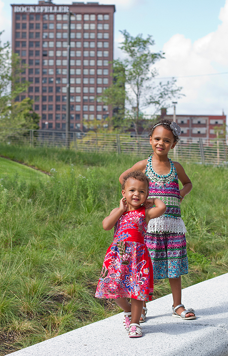 Downtown Cleveland Kids Photography