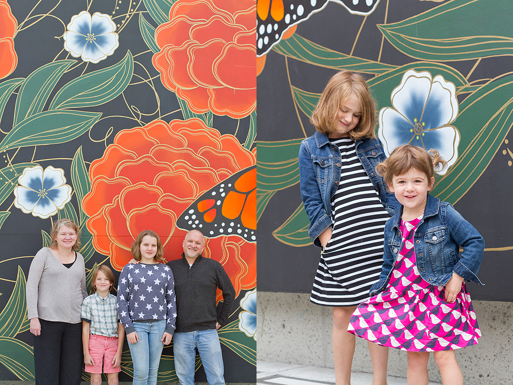 wall mural family portrait - oakland museum of california